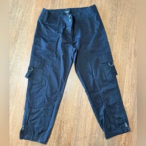 Talbots crop cargo pants